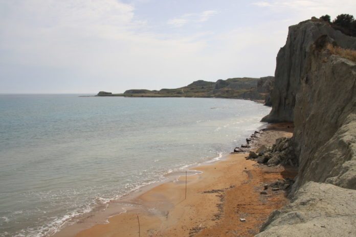 Xi Beach auf der Halbinsel Palikí