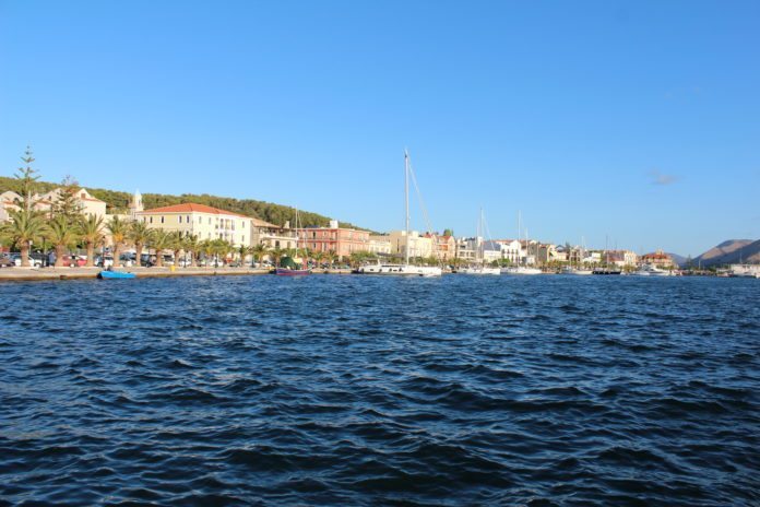 Argostoli Hafen