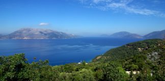 Wetter auf Kefalonia: Temperaturen, Klima und Niederschläge Blick von Sami